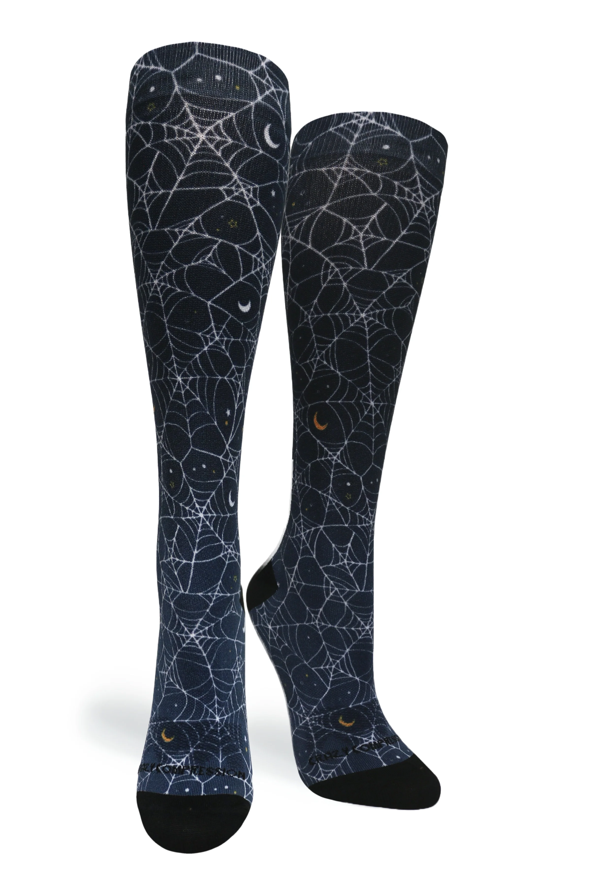 Web of Nite knee-high compression sock