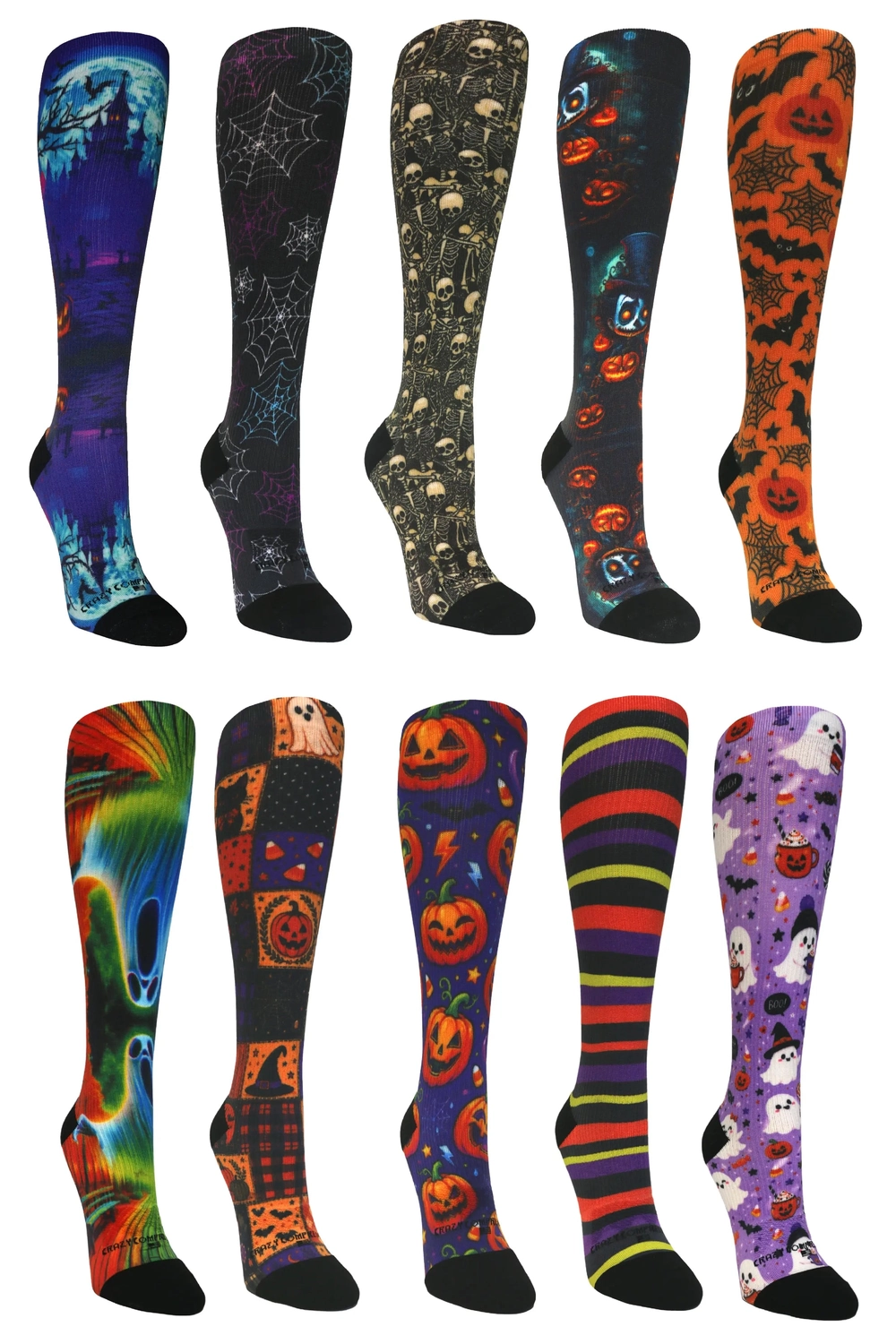 Spooky Bundle of Halloween compression socks