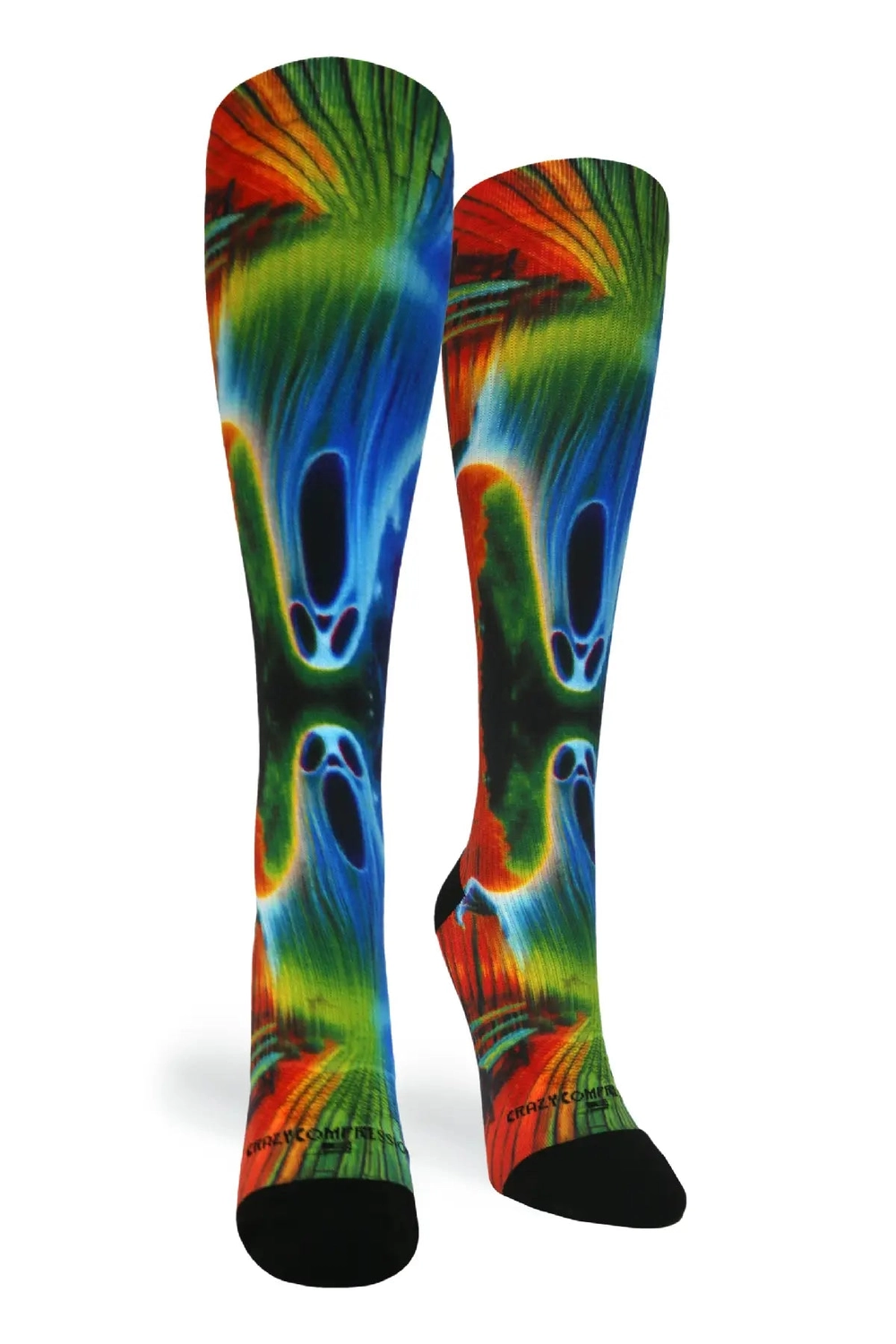 Ghost Mirror compression socks