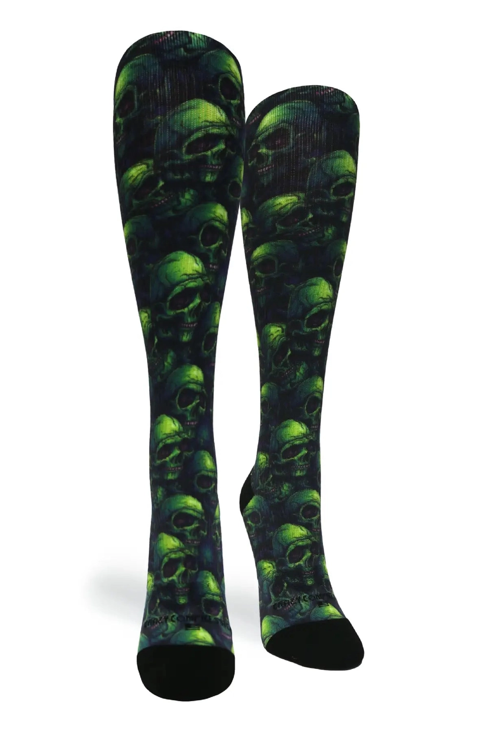 Dead Green compression socks